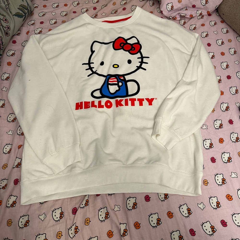 Hello Kitty White Sweatshirt